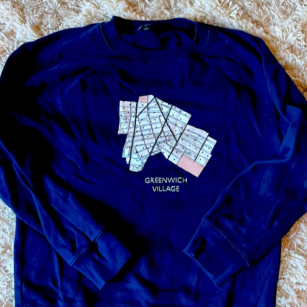 JCrew Greenwich Village sweatshirt